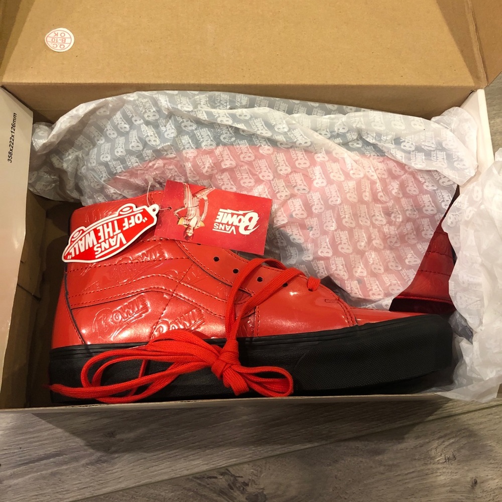 David Bowie Vans Sk8-hi
